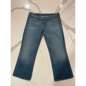 Citizens of Humanity Kelly #063 Stretch Low Waist Cropped Jeans Women’s Sz 30